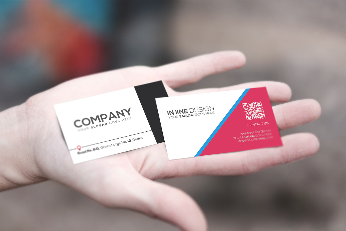 Company Business Card, a Business Card Template by lawless graphic (Photo 3 of 3)