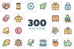 Capitalist Flat Icons Collection