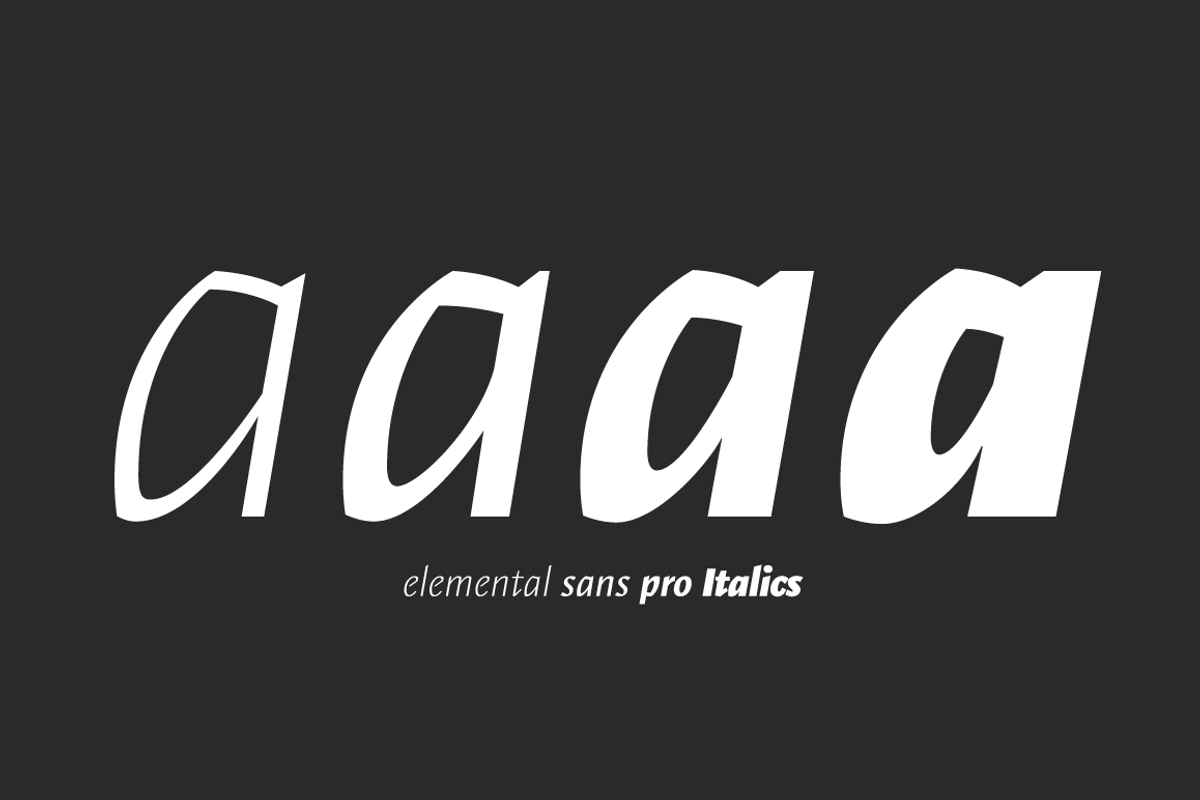 Elemental Sans Pro preview 4