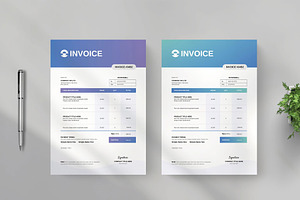 Invoice, a Stationery Template by KreateTribe