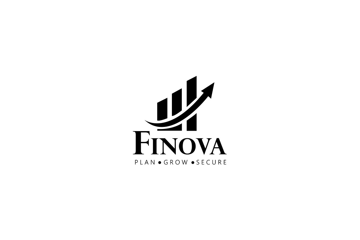 Finova Finance Logo Template, a Branding & Logo Template by SANB (Photo 3 of 3)