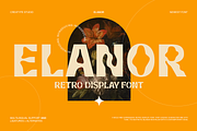 Elanor Retro Display, a Serif Font by Creatype Studio (Thumbnail 1 of 10)