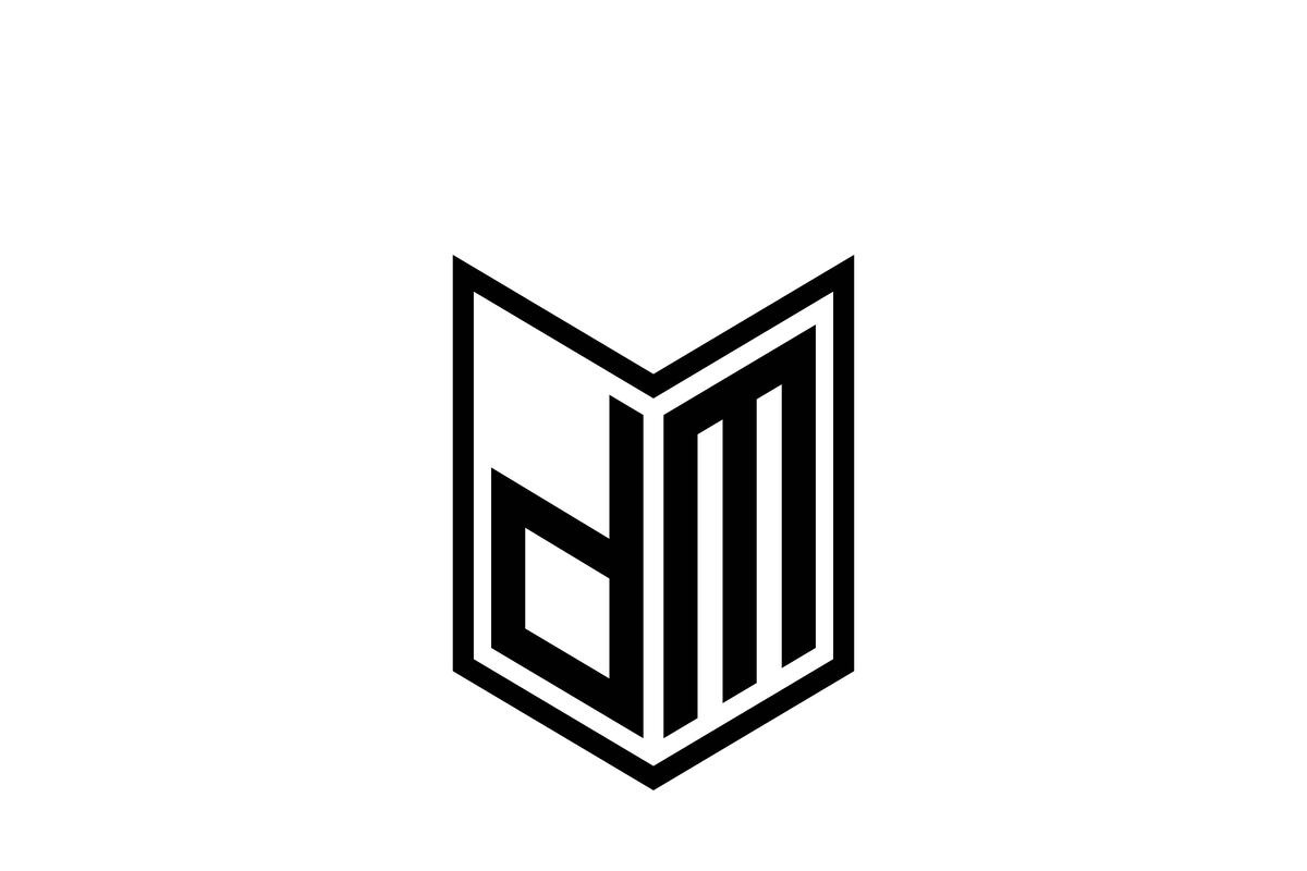 DM Logo design vector template, a Branding & Logo Template by xcoolee