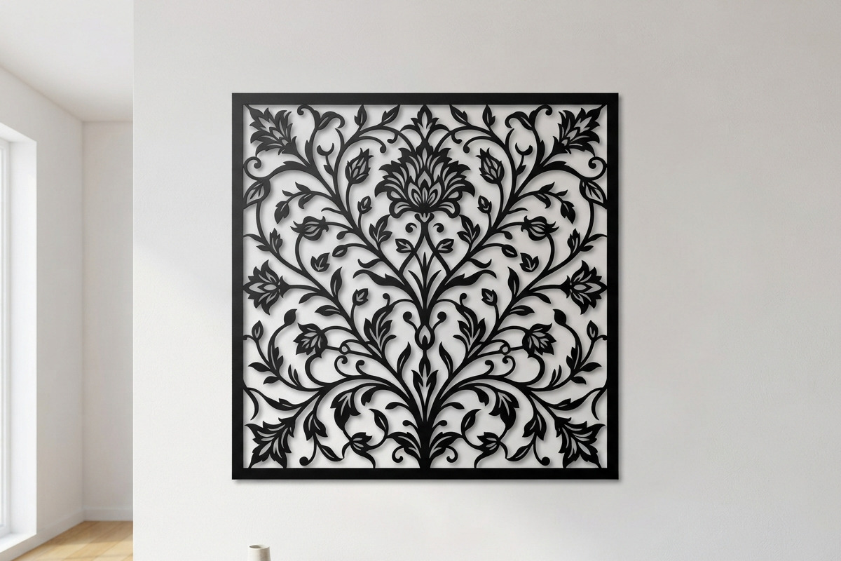 50 Elegant Floral Wall Panel Bundle, a Decorative Illustration by Amazin_art (Photo 14 of 25)