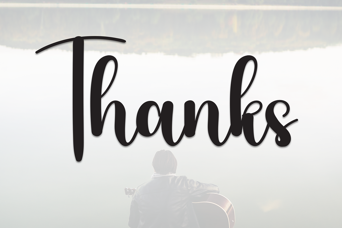 Solitude | Script Font, a Handwritten Font by Scratchones (Photo 8 of 8)