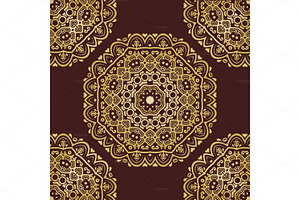 Damask Seamless Vector Pattern, a Pattern Graphic by FineArtStudio