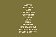RANCHERO by Ocotillo Design Studio, a Sans Serif Font by Ocotillo Design Studio (Thumbnail 5 of 5)