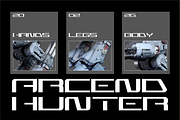 ARCEND - Futuristic Modern, a Sans Serif Font by Vroz Studio (Thumbnail 3 of 7)