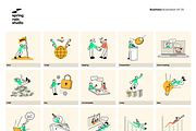 Minimal Business line Illustration, a Person Illustration by springrain studio (Thumbnail 10 of 10)