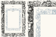 Grotesque Vintage Ornate Borders, a Decorative Illustration by Century Library (Thumbnail 5 of 12)