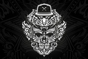 Brutal Musical Print Design | Vector, a Decorative Illustration by Vecster (Thumbnail 5 of 6)