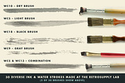 InkWash | Vector Ink Watercolors, a Brush Add-On by RetroSupply Co. (Thumbnail 3 of 6)