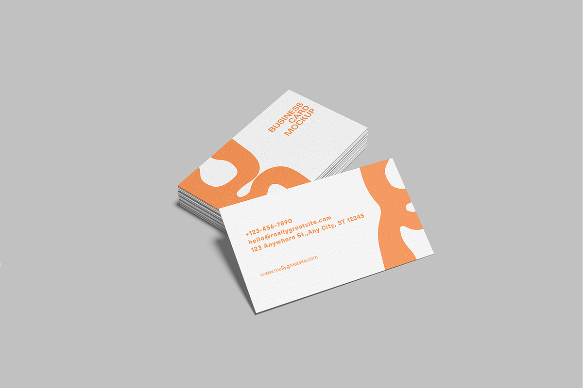 Business Card Mockup, a Business Card Template by lamorastudio (Photo 8 of 11)
