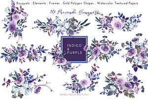 INDIGO & PURPLE