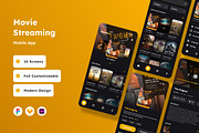 MovieBox - Movie Streaming Mobile, an App Template by productype1 (Thumbnail 1 of 5)