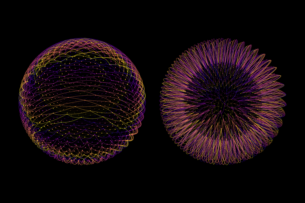 GEO_SPHERES02 Abstract Vector Bundle, an Object Graphic by codetoform (Photo 8 of 10)
