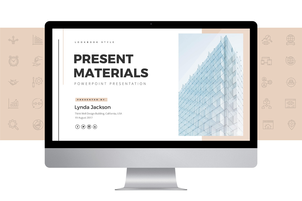 Present Materials PPT Template, a Presentation Template by Wipavee (Photo 2 of 6)