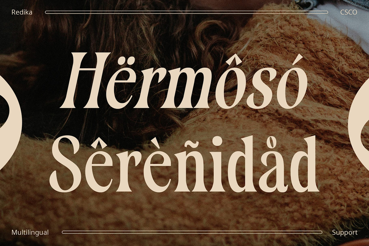 Redika – Retro Serif, a Serif Font by Craft Supply Co. (Photo 7 of 8)