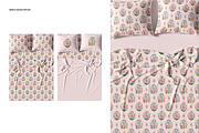 Bedding Set Mockup Set, an Apparel Mockup by creatsy5 (Thumbnail 4 of 8)