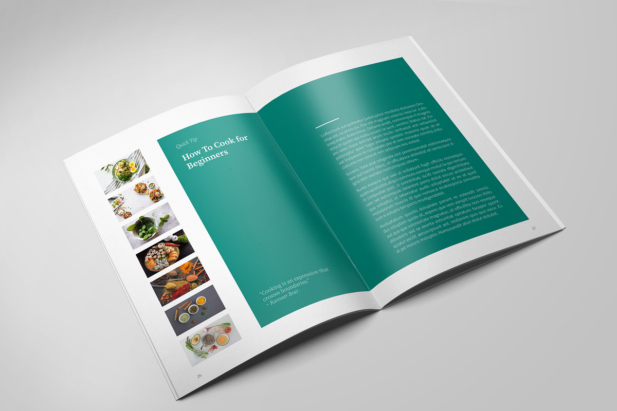 A5 Recipe Book, a Brochure Template by Bookrak Graphic Design (Photo 15 of 16)