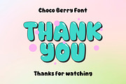 CHOCO BERRY FONT, a Handwritten Font by Fargun Studio (Thumbnail 20 of 20)