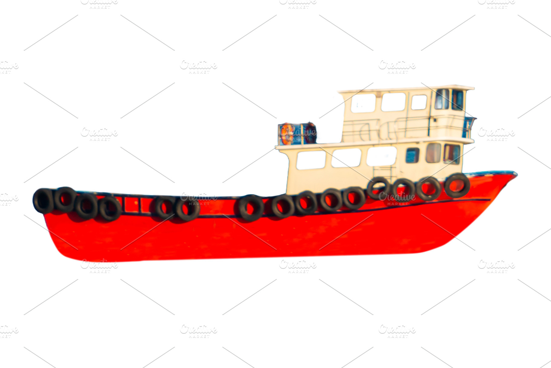 Tugboat towboat tow boat pusher ship, a Transportation Photo by Vapi