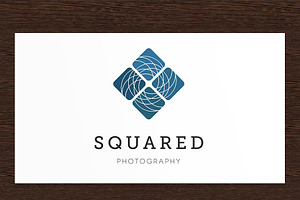 Squared Photography Logo - PSD