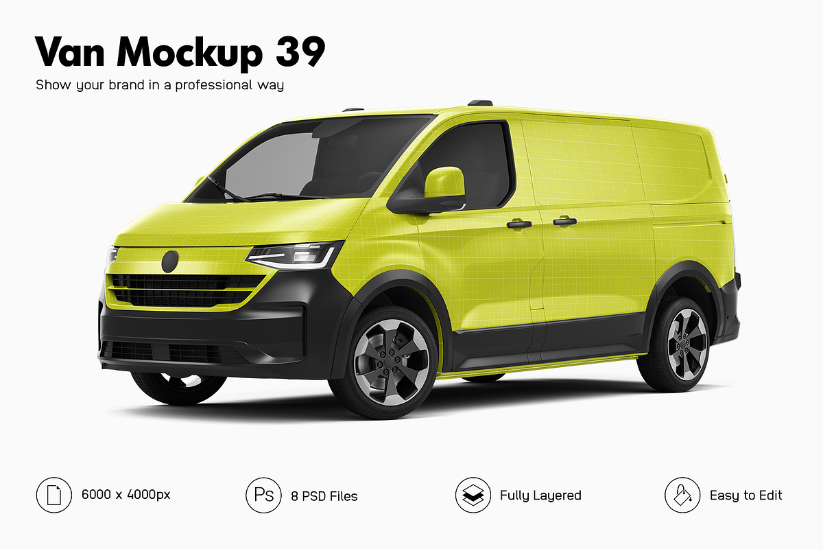 Van Mockup 39, a Product Mockup by Mockupix (Photo 1 of 12)