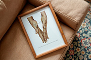 First Touch Watercolor Holding Hands, an Illustration by EkaterinaViArt (Thumbnail 3 of 6)
