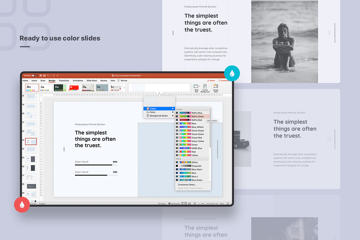 CICLE - Minimal Presentation, a Presentation Template by SimpleSmart (Photo 5 of 7)