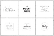 Minimal Premade Logo Bundle V04, a Branding & Logo Template by XpertgraphicD (Thumbnail 6 of 14)