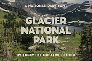 Glacier Days | Vintage, Playful Font, a Sans Serif Font by Lucky Bee Creative Studio (Thumbnail 7 of 13)