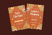 Charming Sketch Floral Wedding, an Invitation Template by iDoodle Studio (Thumbnail 2 of 4)