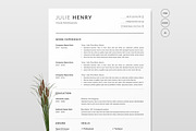 Resume Template / CV, a Resume Template by Creatune (Thumbnail 1 of 6)