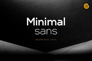 Minimal Sans - Geometric - 24 fonts