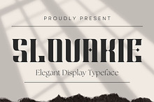 Slovakie Typeface