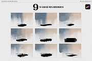 BUNDLE Watercolor Procreate Brushes, a Brush Add-On by Les Frolova (Thumbnail 8 of 17)