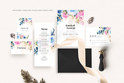 Delicate Wedding Invitation Suite, an Invitation Template by Azka Creative (Thumbnail 2 of 4)