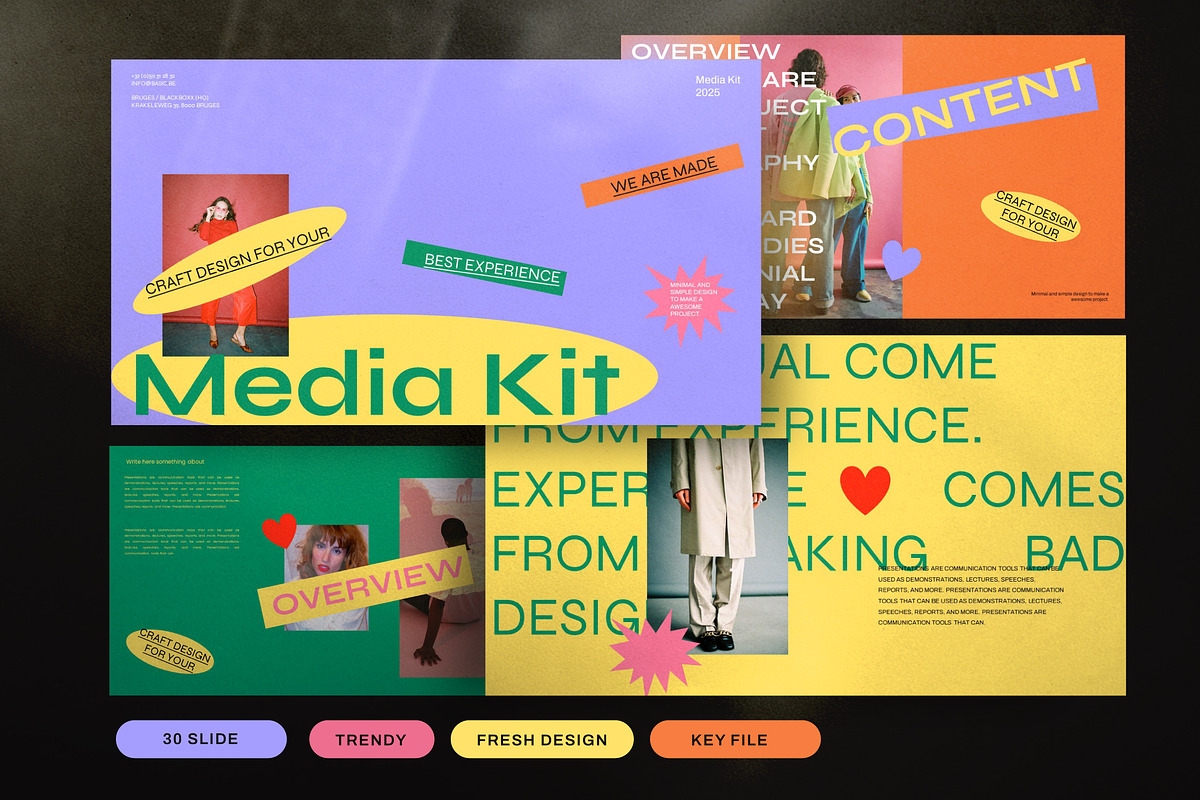 Gen Z - Media Kit Keynote, a Presentation Template by Dirtytemp Studio (Photo 2 of 12)