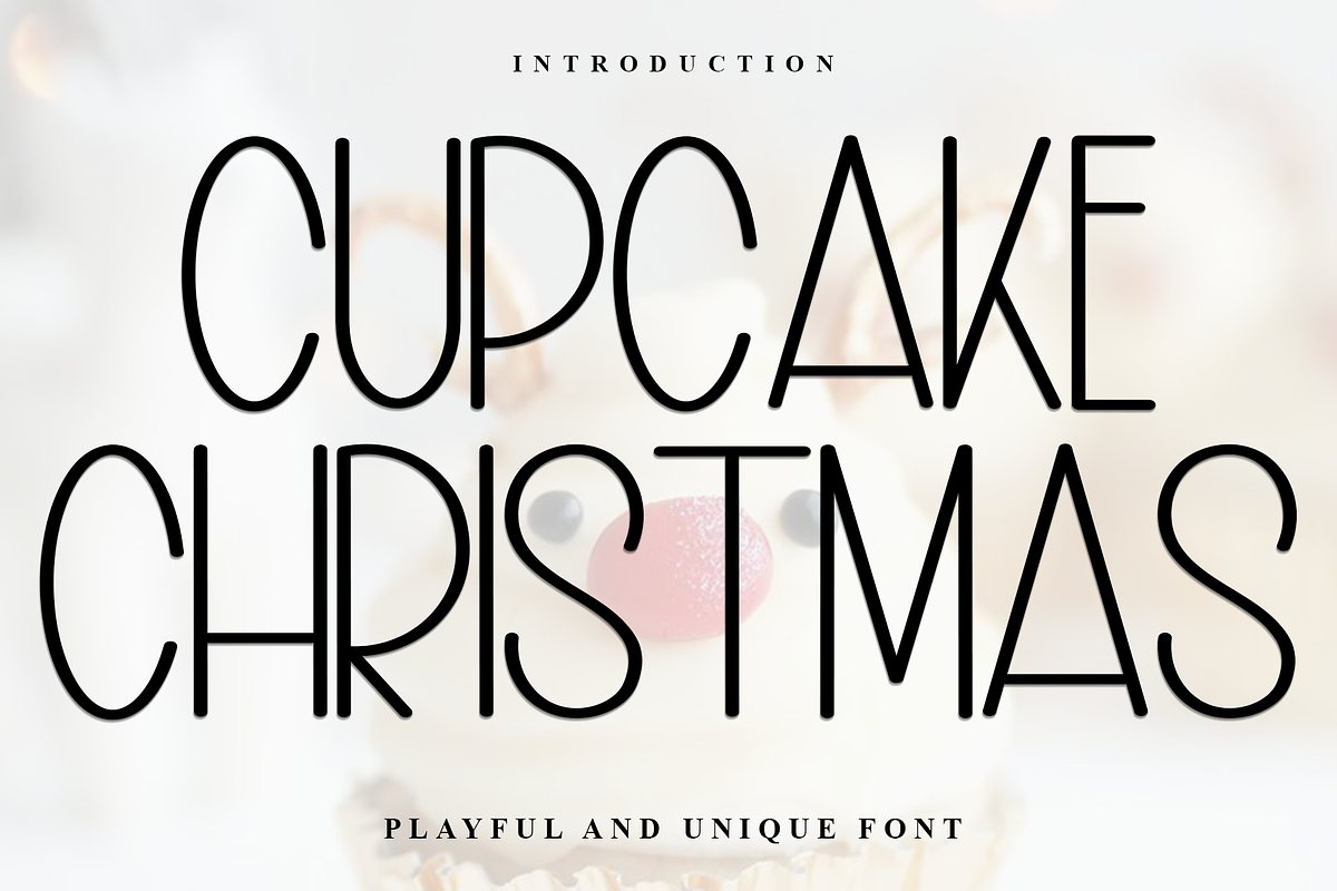 Cupcake Christmas, a Sans Serif Font by InermediaSTUDIO (Photo 1 of 8)