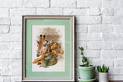 Fall animals clipart, an Animal Illustration by Belusuab (Thumbnail 9 of 10)
