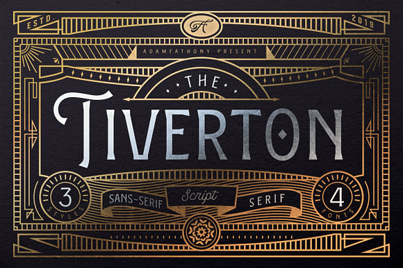 Tiverton Font Trio
