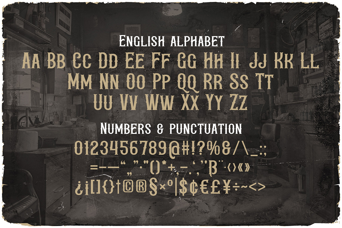 Craftman Vintage Label Font, a Serif Font by JumboDesign (Photo 3 of 6)