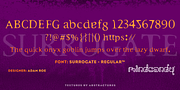 Surrogate™, a Font by MINDCANDY (Thumbnail 1 of 2)