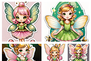 Garden Fairies – 19 Chibi Pack, an Illustration by ETARA by Mea Hau (Thumbnail 1 of 7)