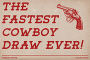 Tigreal Rough, a Slab Serif Font by Craft Supply Co. (Thumbnail 2 of 8)
