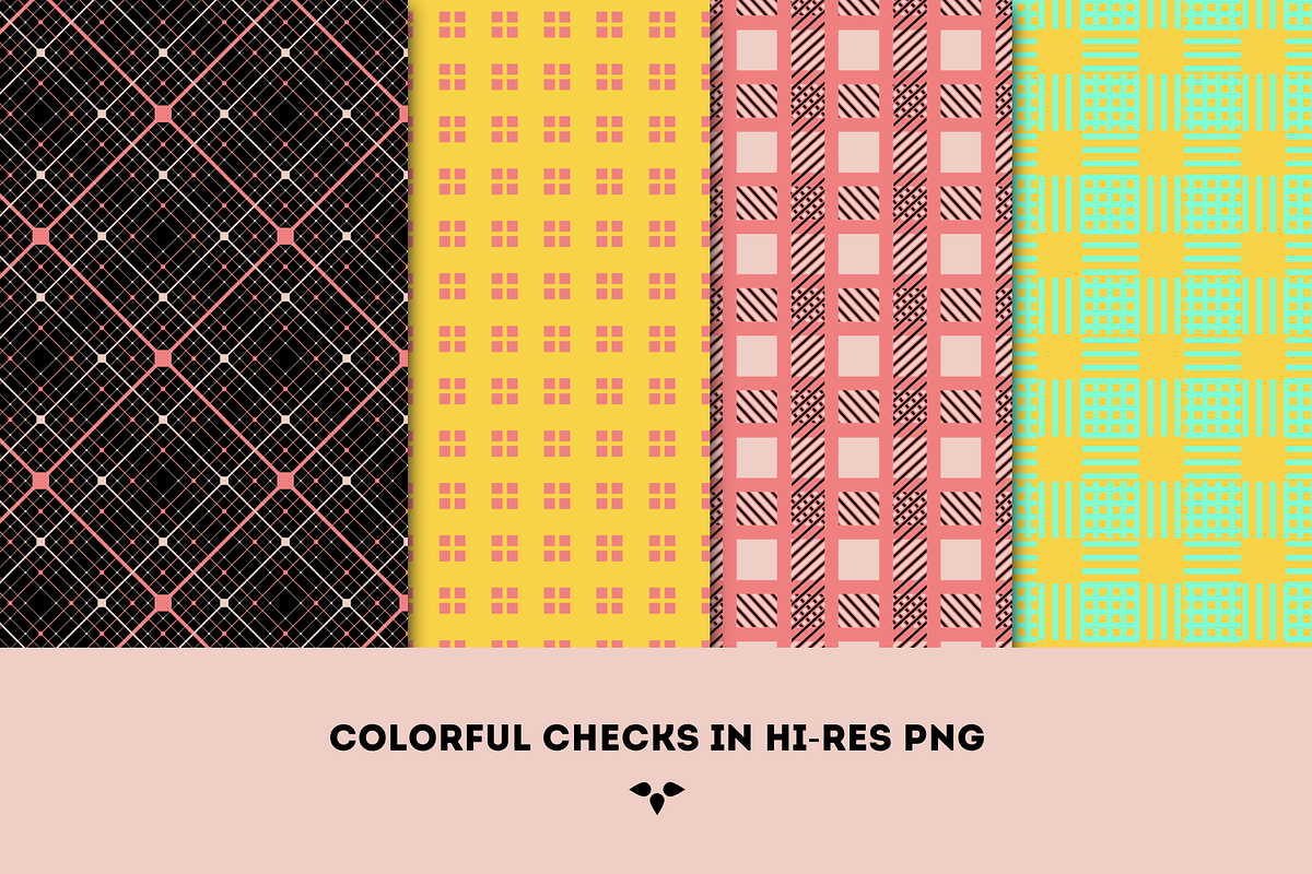 Checks Pattern Set, a Pattern Graphic by HMJS Designs (Photo 7 of 9)