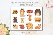 Funny cartoon purebred dogs, an Animal Illustration by Boo Guevara Shop (Thumbnail 3 of 5)