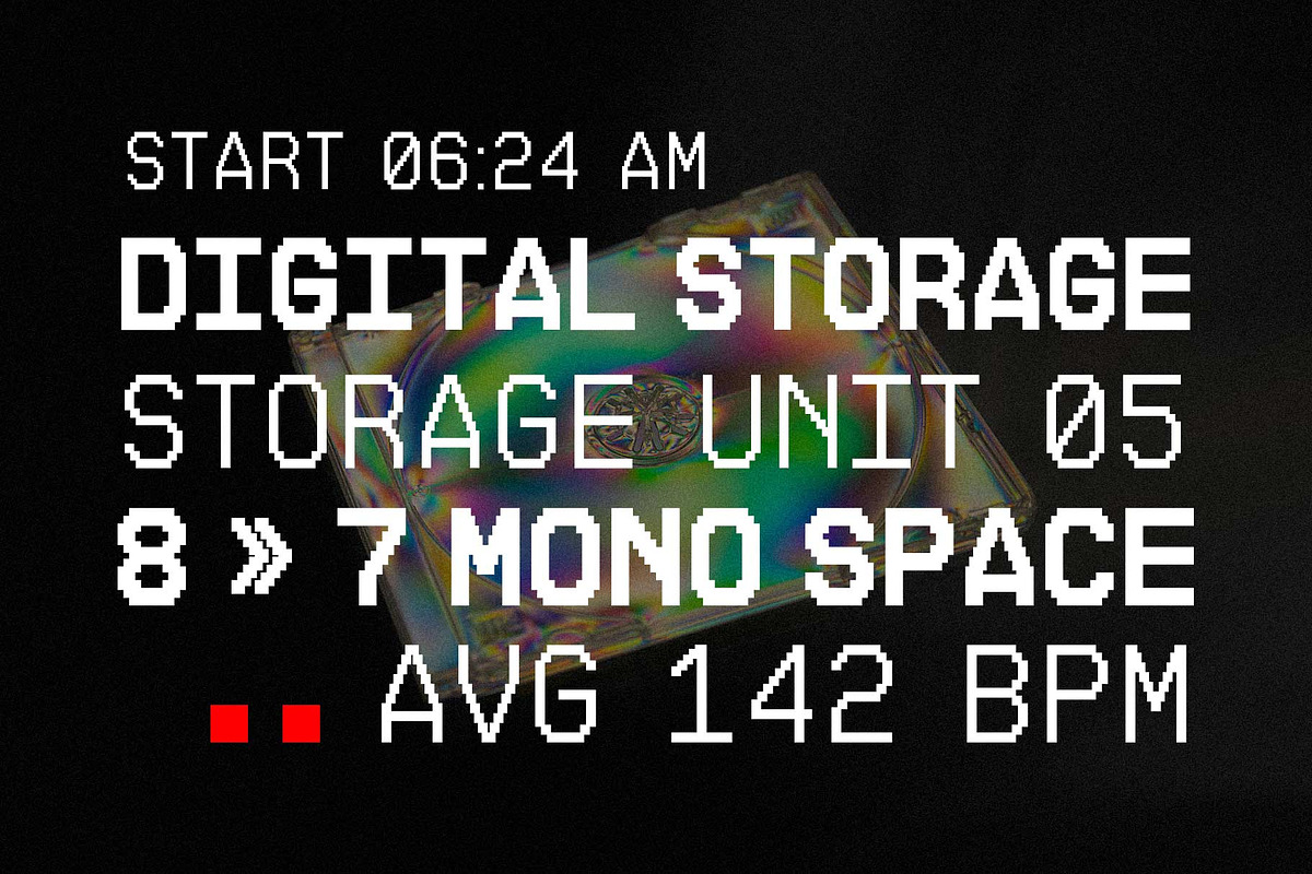 Informix - Monospaced Font, a Sans Serif Font by Arterfak Project (Photo 8 of 13)