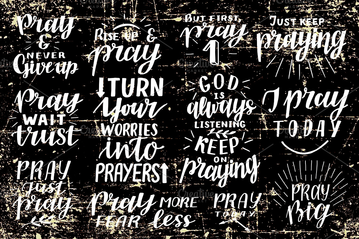 Pray Collection, an Illustration by Ola-la-la (Photo 2 of 7)